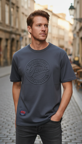OURYE Cotton Jeans Unisex T-Shirt - Loose