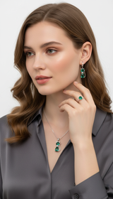 OURYE Women's Jewelry Set - Silver
