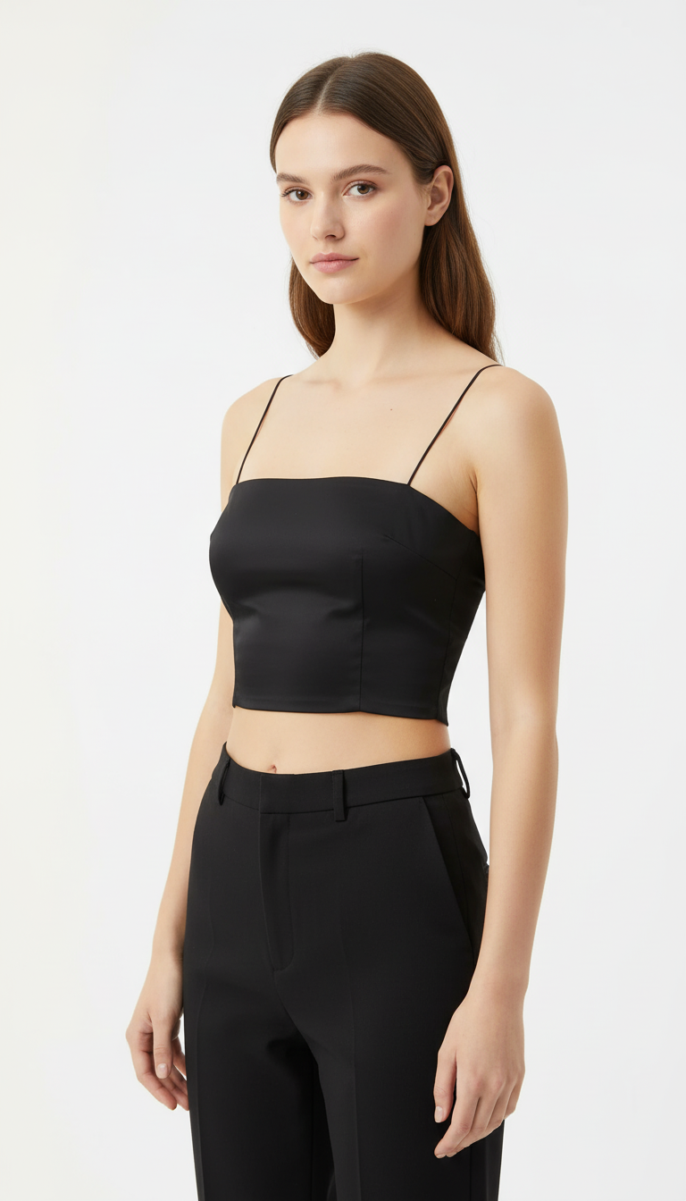OURYE Women's Jeans Tops - Cropped