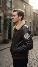 Men's Air Force G1 Flight Jacket - Genuine - Side View
