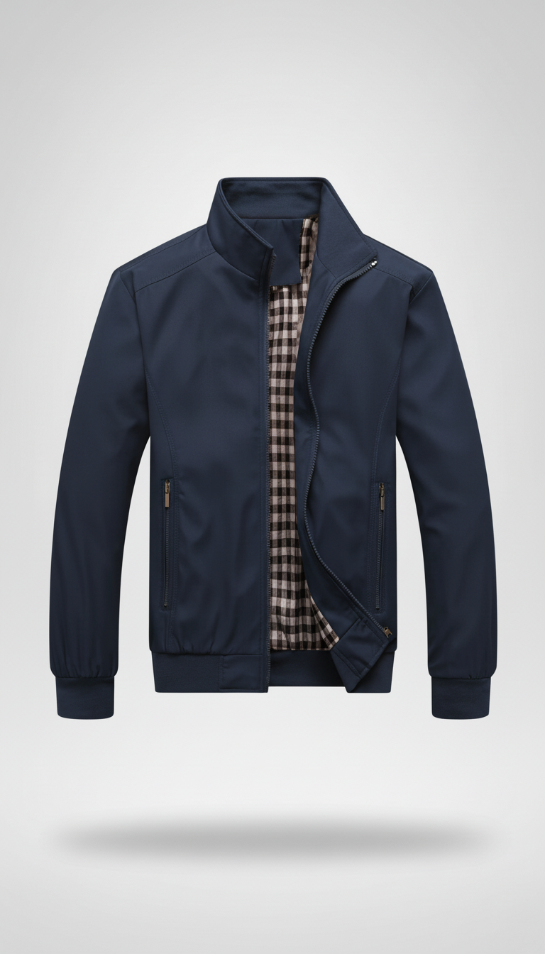 OURYE Men's Bomber Jacket - Regular Fit in Camel