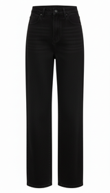 OURYE Women's Denim Jeans - Wide Leg in Black
