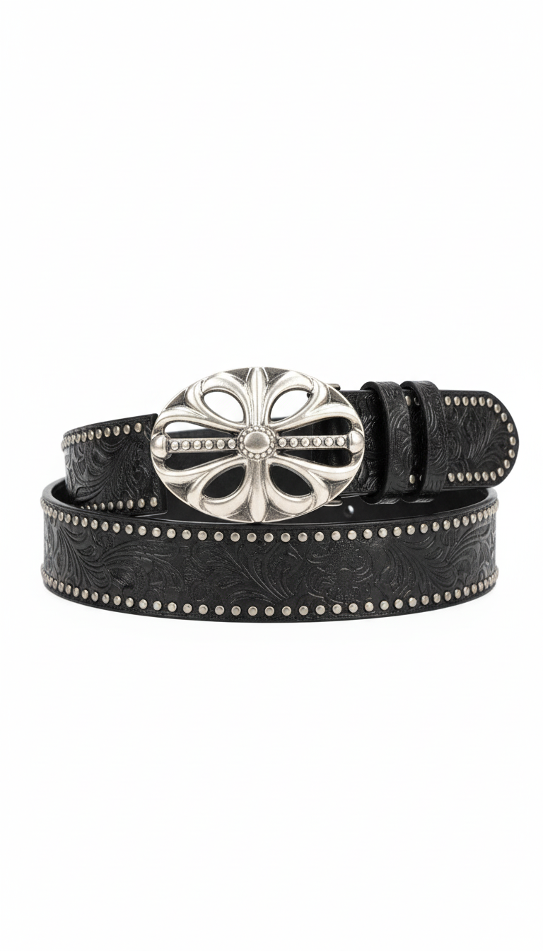 Unisex Retro Bohemian Belt - Y2K Punk Rock Fashion Belt for Men & Women (Pairs with Jeans)