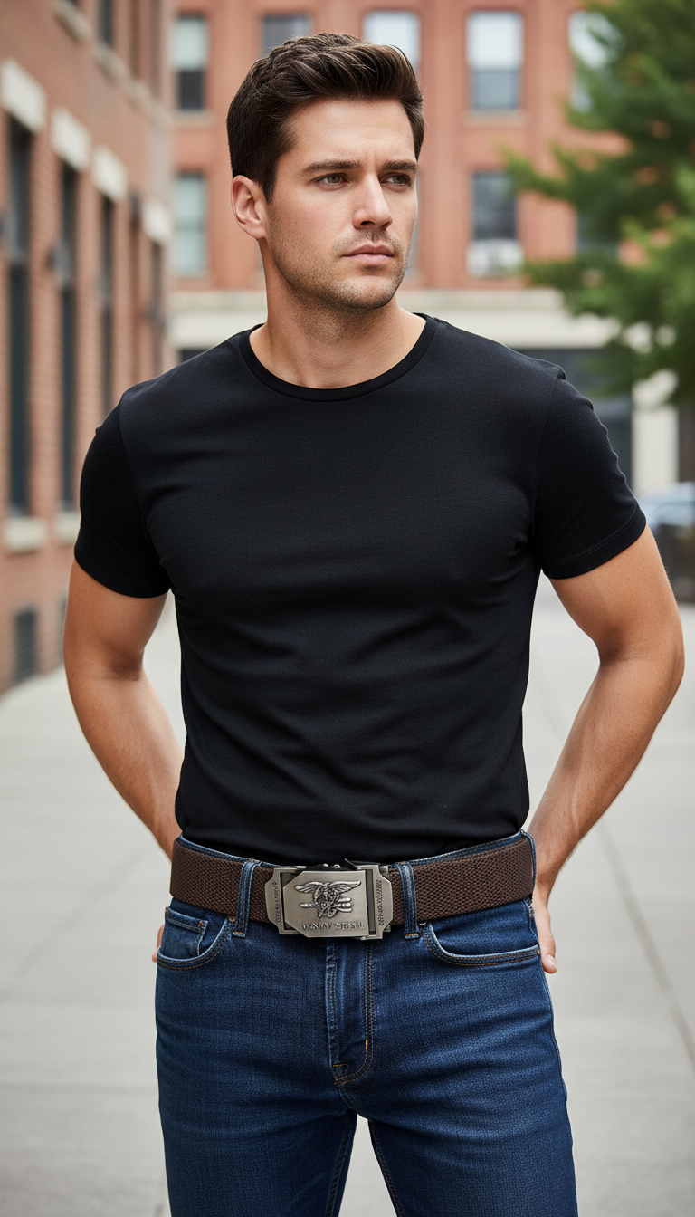 Navy Seal Canvas Military Belt – Premium Leather - Image 17