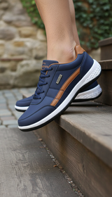 Men's PU Leather Sneakers - Casual Breathable Non-Slip - Image 6