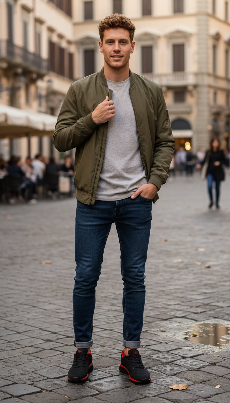 Men's Lightweight Running Shoes - Breathable Air Mesh - Image 6