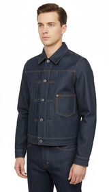 Red Tornado 506XX Jeansjacke Amerikanischer Freizeitstil Typ 1 Selvedge-Denim-Blouson