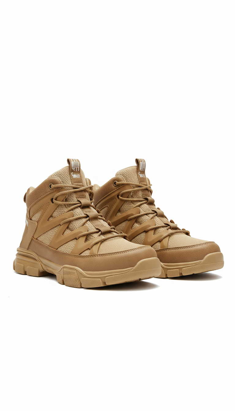 Men's Safety Work Boots - Lightweight Steel Toe Anti-Puncture Work Shoes