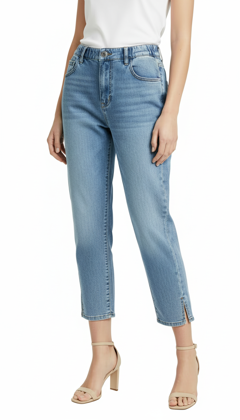 OURYE Women's Denim Jeans - Straight in Black