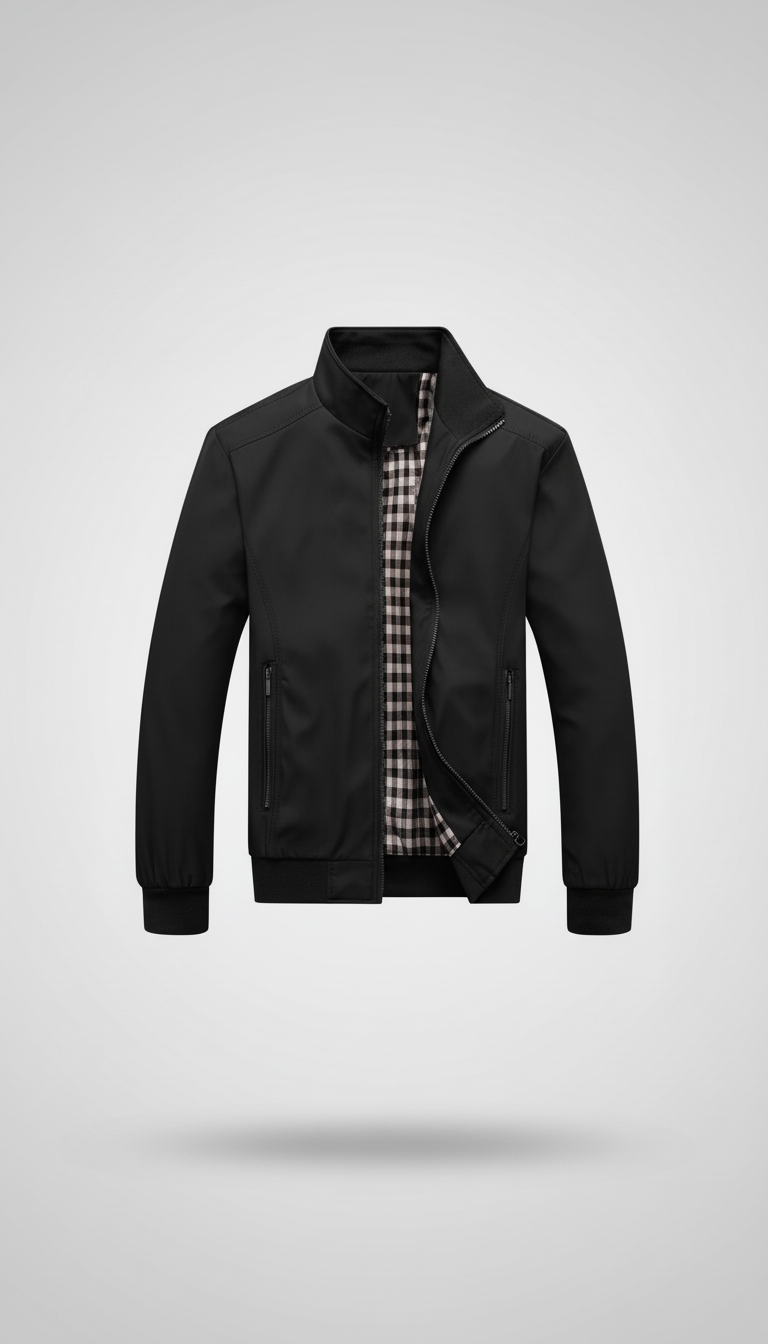 OURYE Men's Bomber Jacket - Regular Fit in Camel