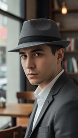 Unisex Fedora Hat - Classic Jazz Panama Hat - Image 5