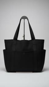 OURYE Women's Canvas Tote Bag - Structured in Ivory