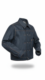 Red Tornado 506XX Jeansjacke Amerikanischer Freizeitstil Typ 1 Selvedge-Denim-Blouson