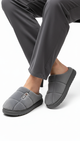 OURYE Cotton Slippers - Gray