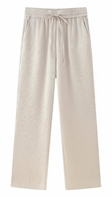 Women's 2-Piece Suit Set - Double Breasted V-Neck - Detail Close-Up