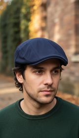 Men's Solid Colour Newsboy Cap - Lightweight Flat - Image 6