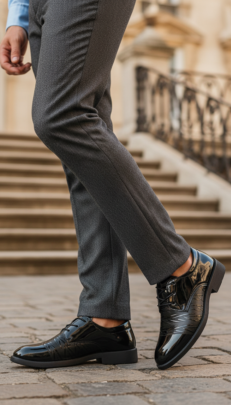 Herren Oxford Business-Schnürschuhe aus Premium-Leder – formelle Schnürschuhe