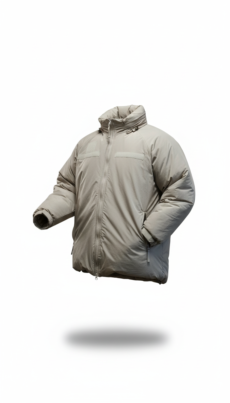 OURYE Men's Down Puffer Jacket - Relaxed in Stone