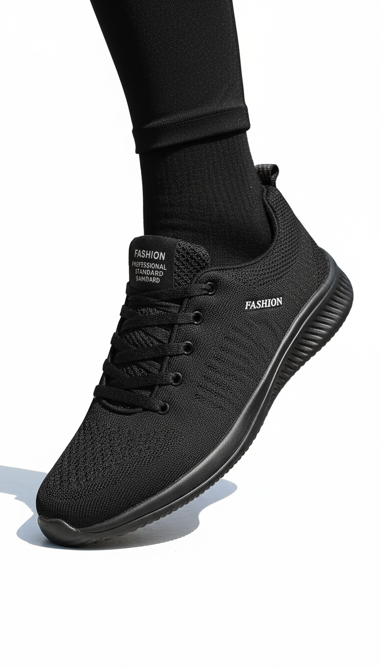 Men's Lightweight Running Shoes - Breathable Air Mesh Walking Sneakers for Comfort