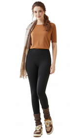 OURYE Women's Fleece Leggings - High Waist