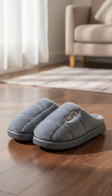 Slippers for Women & Men - Thick Sole - Front View