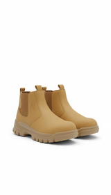 Men's Waterproof Steel Toe Work Boots - Tactical Hiking Safety Boots