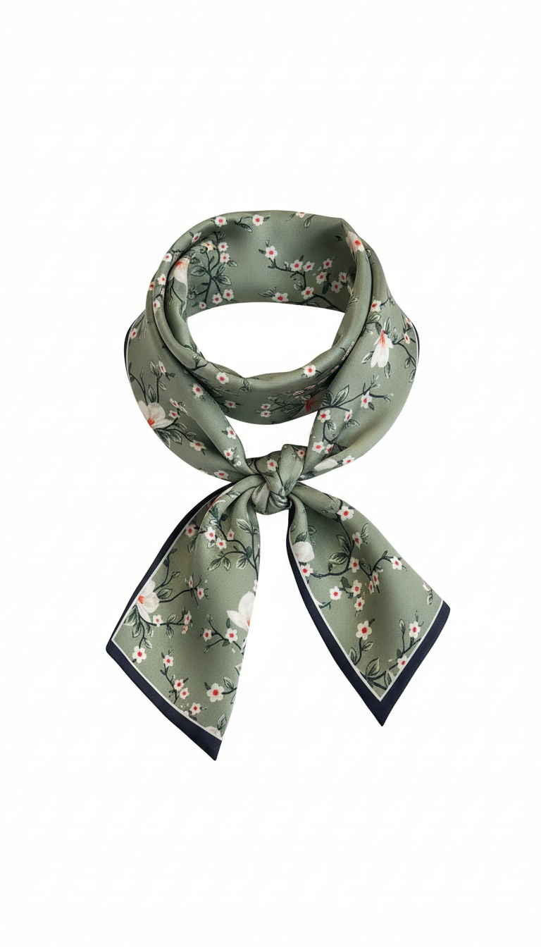 OURYE Women's Silk Scarf