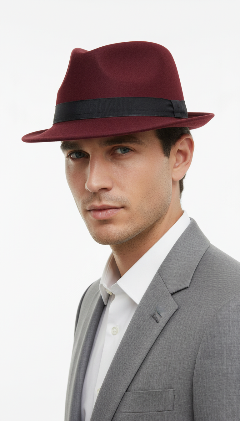 OURYE Down Fedoras - Brown