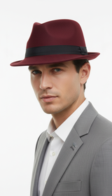 OURYE Down Fedoras - Brown