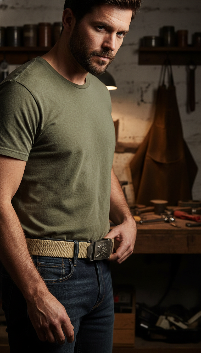Navy Seal Canvas Military Belt – Premium Leather - Image 12