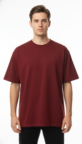 OURYE Men's Cotton T-Shirt - Oversized in Khaki