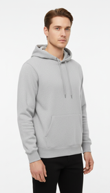 OURYE Men's Cotton Hoodie - Relaxed in Black