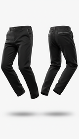 Hochwertige Lyocell-Stoff Freizeithose Herren Einfarbige Business Fashion Straight Chinos Grau Marken Hose Männer
