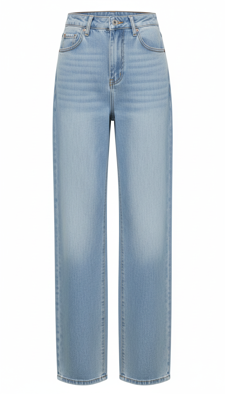OURYE Women's Denim Jeans - Wide Leg in Black