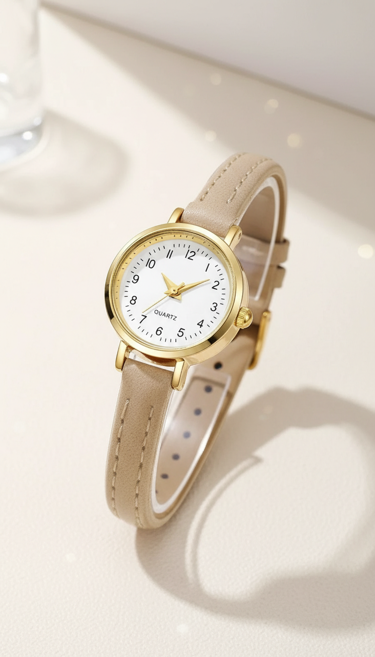 Women's Fashion Watch - Small Roma Dial Leather - Image 5
