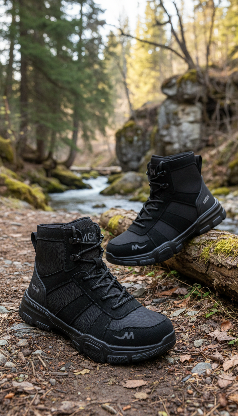 Men's Steel Toe Safety Work Shoes - Waterproof - Image 6